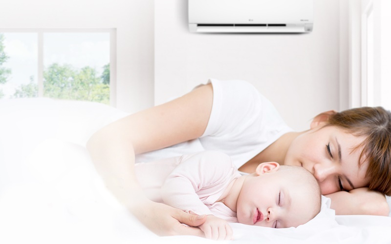 Ngủ máy lạnh bị viêm họng phải làm sao?