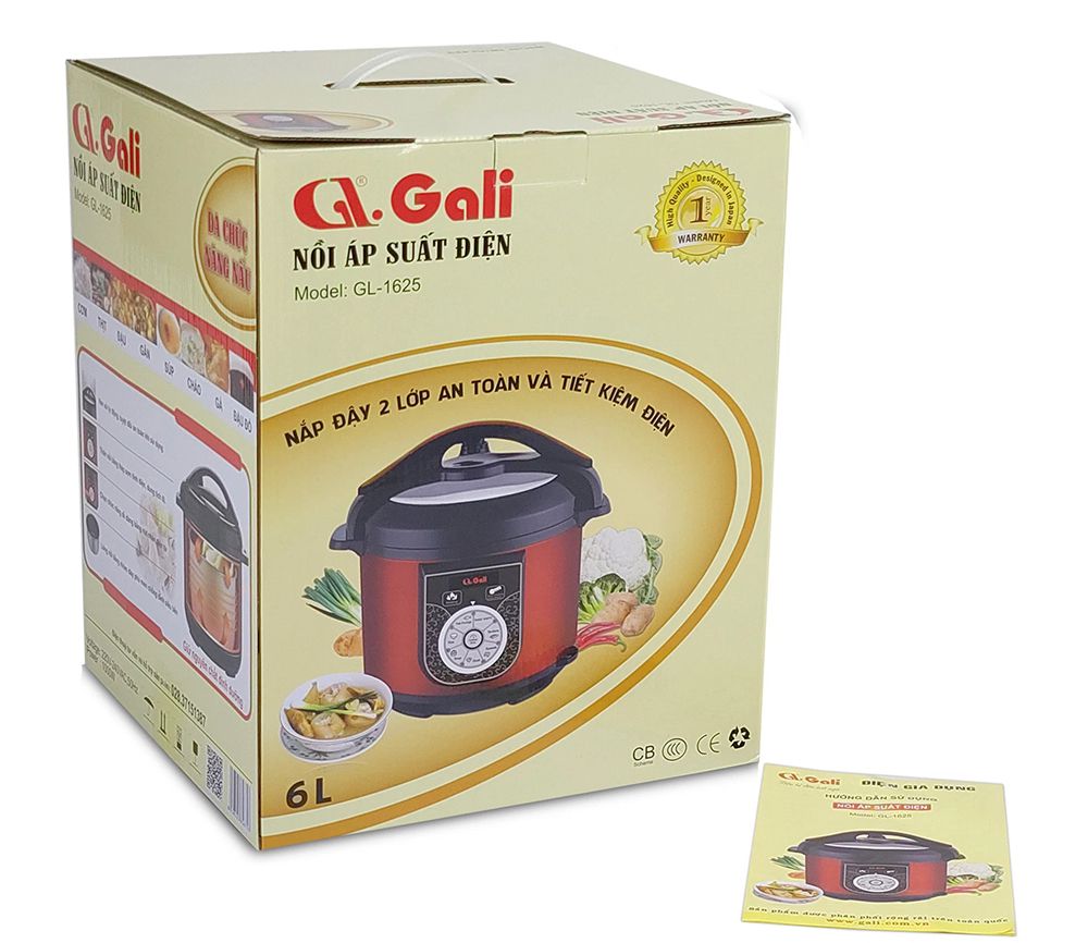 Nồi áp suất điện Gali GL-1625 - Hàng chính hãng