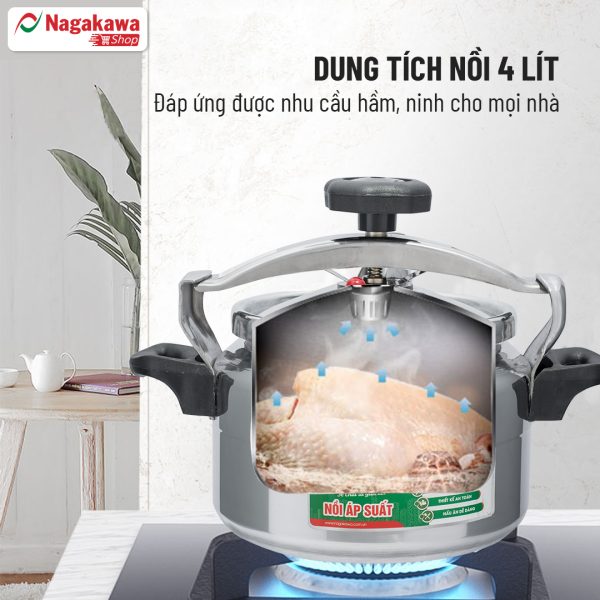 Nồi áp suất Nagakawa NAG1441 6