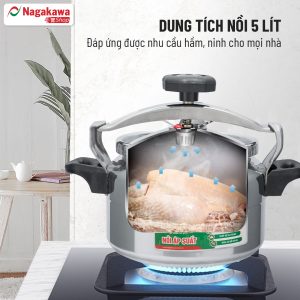 Nồi áp suất Nagakawa NAG1451 6