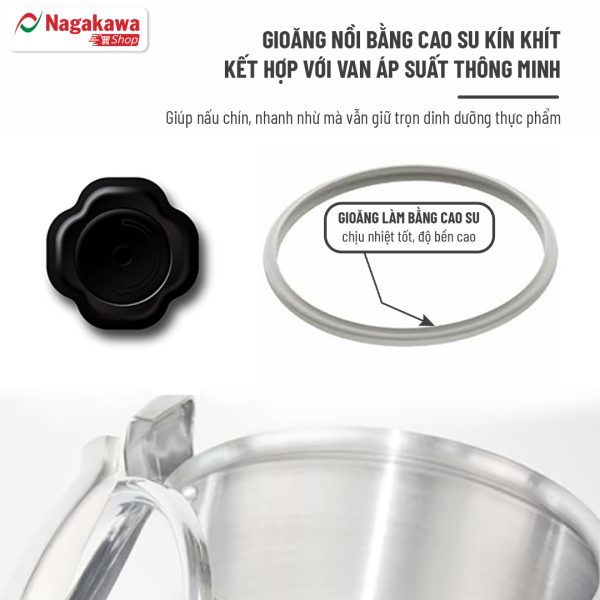 Nồi áp suất Nagakawa NAG1451 5