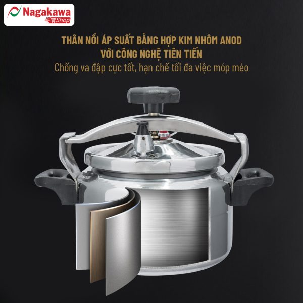 Nồi áp suất Nagakawa NAG1451 7