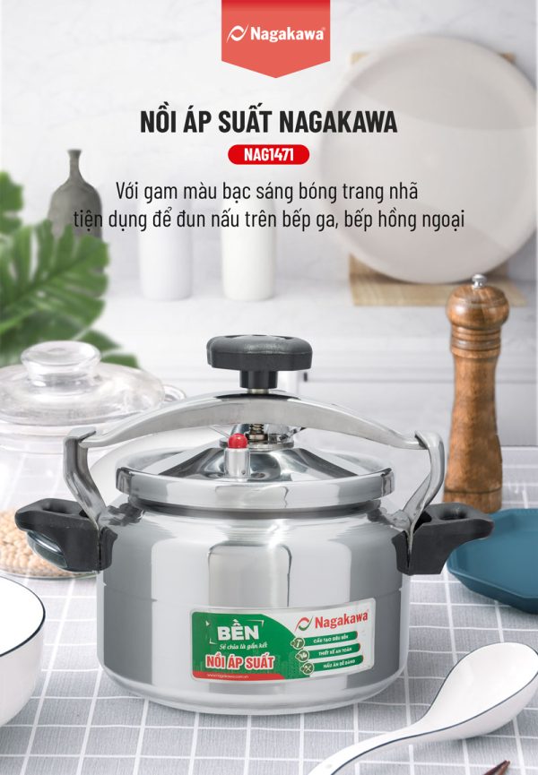Nồi áp suất Nagakawa NAG1471 8
