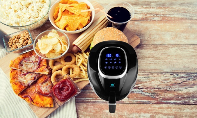 Nồi chiên không dầu Hawonkoo 4.5 lít AFH-045 - 8 chương trình mặc định