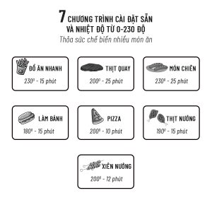 Nồi chiên không dầu Nagakawa NAG3303 14