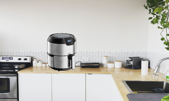 Nồi chiên không dầu Tefal 4.2 lít EY401D15 - Bảng điều khiển điện tử