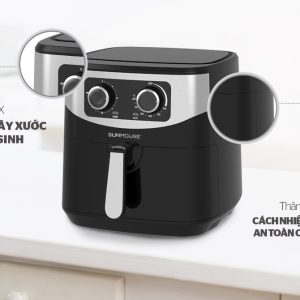 NỒI CHIÊN KHÔNG DẦU 6L SUNHOUSE SHD4062 2