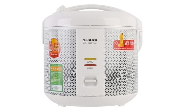 NỒI CƠM ĐIỆN 1.8 LÍT SHARP KS-181TJV 0