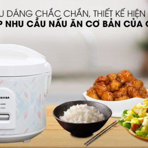 Nồi cơm điện 1 lít Toshiba RC-10JH1NV(P) 0