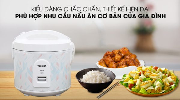 Nồi cơm điện 1 lít Toshiba RC-10JH1NV(P) 0