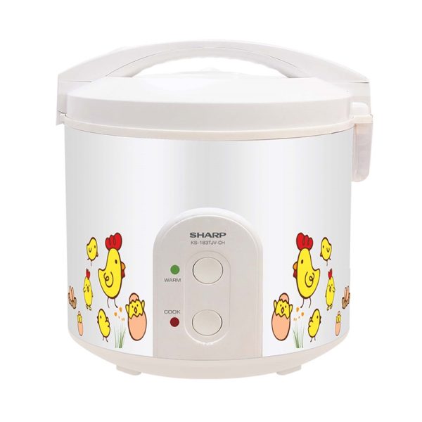 Nồi cơm điện nắp gài Sharp 1.8 lít KS-183TJV-CH 0