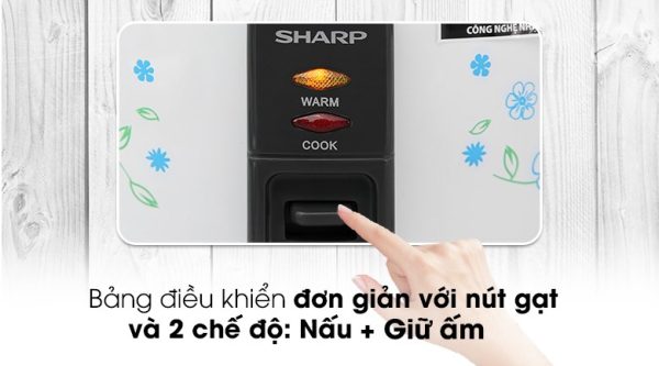 Nồi cơm nắp rời Sharp KSH-228SNV-SF 2.2 lít 4