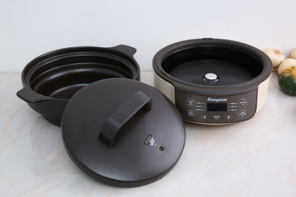 Lòng nồi, nắp nồi - Nồi hầm dưỡng sinh Kangaroo KG3SC1 3 lít