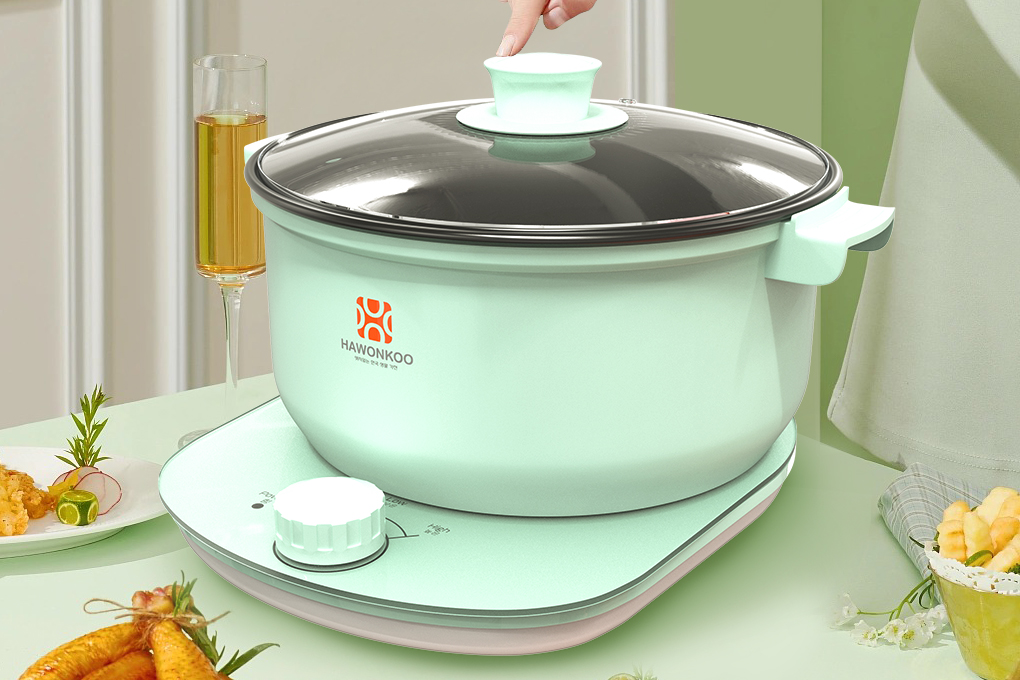 Nồi lẩu điện Hawonkoo HEH-100-GE 2.5 lít