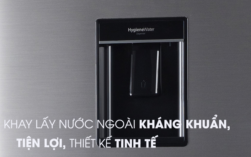 Tủ lạnh Panasonic Inverter 290 lít NR-BV320WSVN-Tiện lợi, an toàn với khay lấy nước ngoài kháng khuẩn