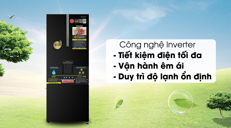 Tủ lạnh Panasonic Inverter 417 lít NR-BX471GPKV - Inverter