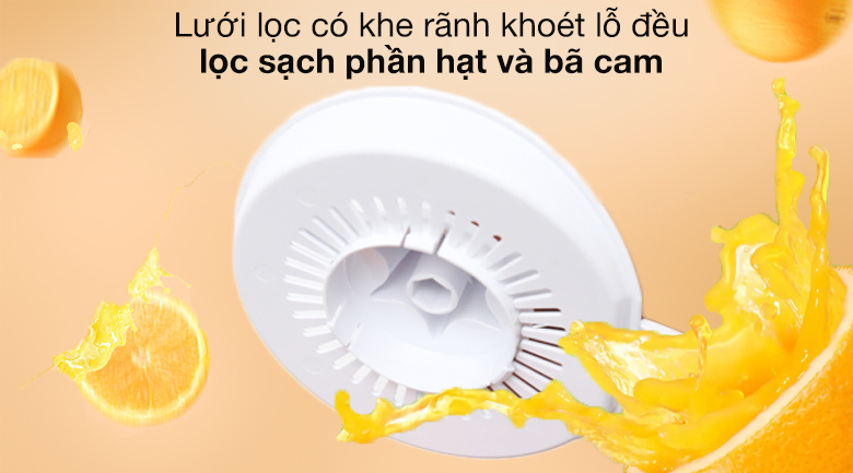 Máy vắt cam Pensonic PJ-101 40W - Lưới lọc