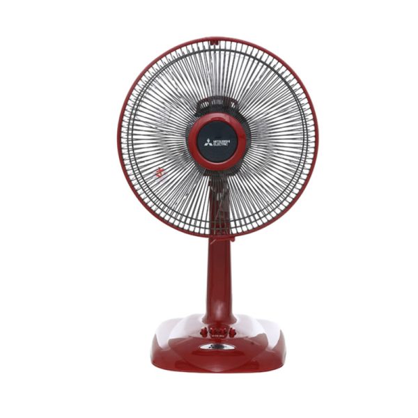 Quạt bàn Mitsubishi D12-GV (xám nhạt, đỏ) 0