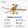 Quạt chùm đèn Klasse 52KSP 581 0