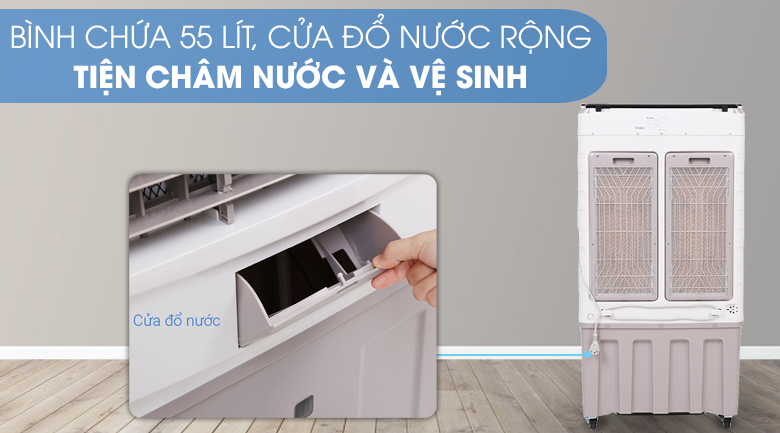 Bình chứa - Quạt điều hòa Kangaroo KG50F72