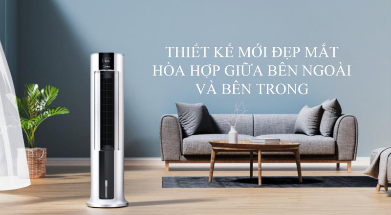 Sang đẹp - Quạt điều hòa Midea AC120-18AR