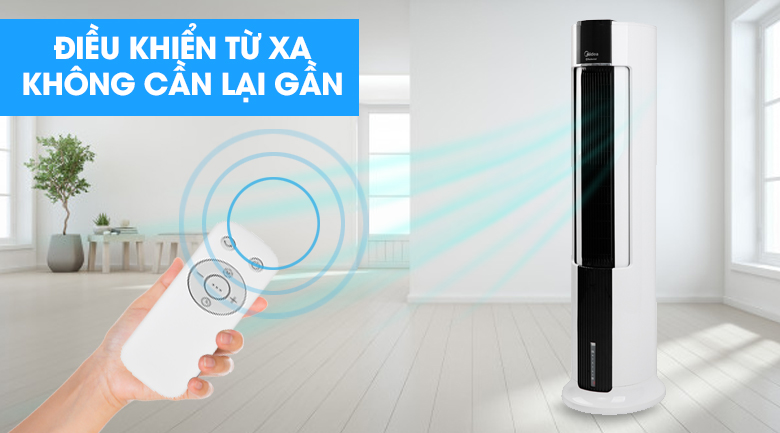 Remote - Quạt điều hòa Midea AC120-18AR