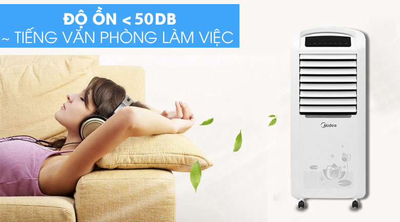 Độ ồn - Quạt điều hòa Midea AC200-19WV