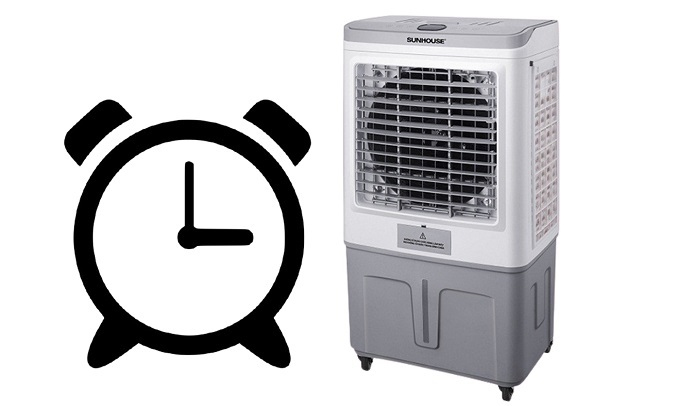 Quạt điều hòa Sunhouse SHD7747 - hẹn giờ tắt tiện lợi
