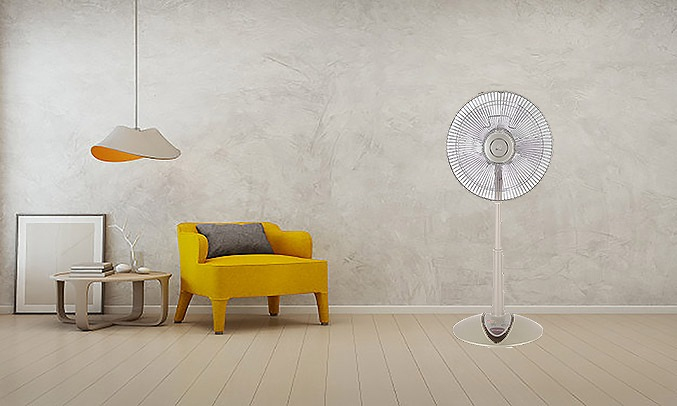 Quạt đứng KDK P30KH có 3 chế độ gió