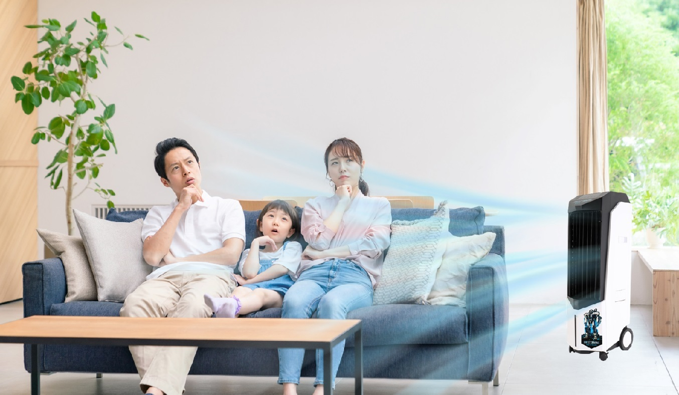 Quạt điều hòa Boss S102 có công suất 100W