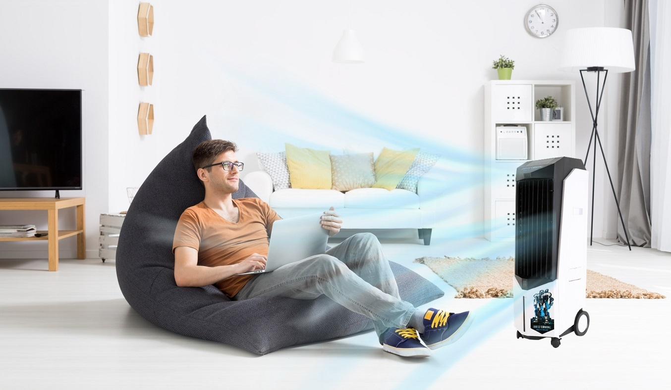 Quạt hơi nước Boss S102 Thiết kế tiện lợi, chắc chắn