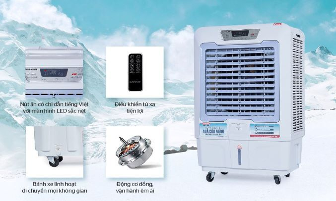 Quạt làm mát không khí Sunhouse SHD7772