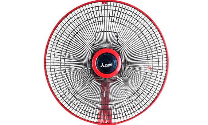 Cánh quạt có đường kính 40cm tạo được luồng gió mạnh mẽ