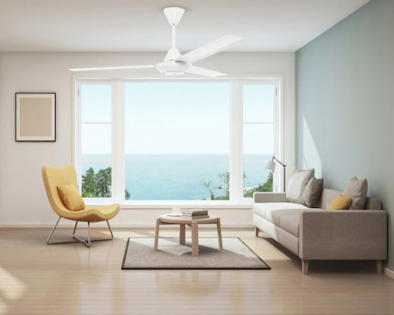 Quạt trần 3 cánh AC ACF01A563 - 70W có kiểu dáng hiện đại