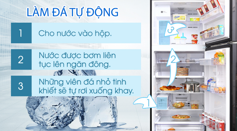 Làm đá tự động