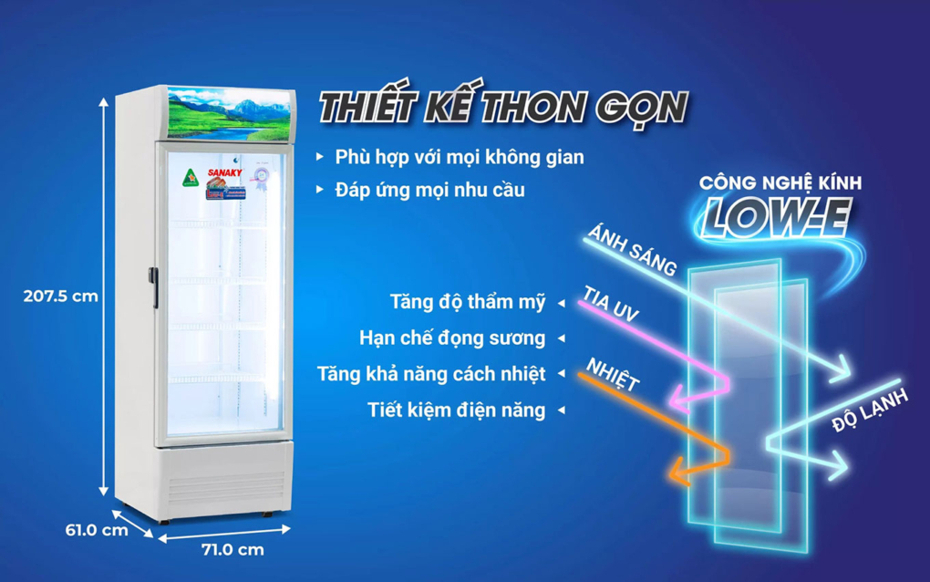 sanaky vh 5089k kinh low e - sanaky vh 5089k kinh low e