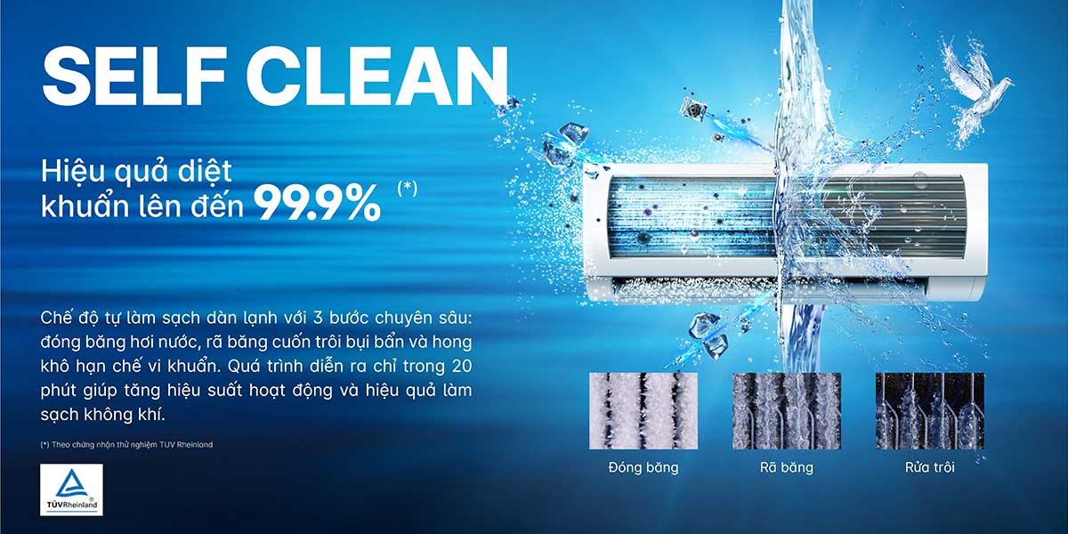 Self Clean - 3 bước làm sạch chuyên sâu