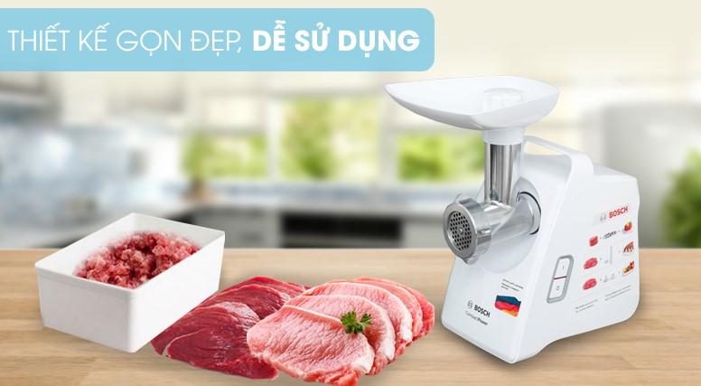 su-dung-may-xay-thit-bosch-mfw3520w Dễ dàng sử dụng để xay nhiều loại thịt