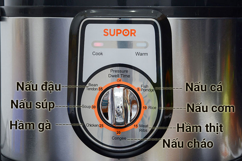 Nồi áp suất Supor CYYB50YA10VN-100 5.0 lít