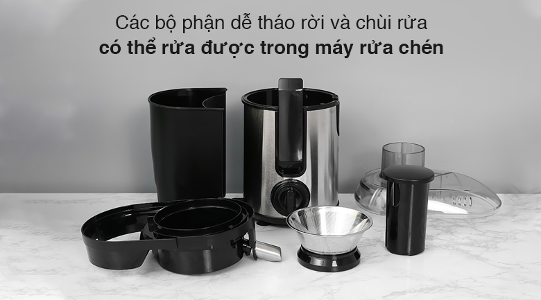Máy ép trái cây Tefal ZE420D38 - Bộ phận