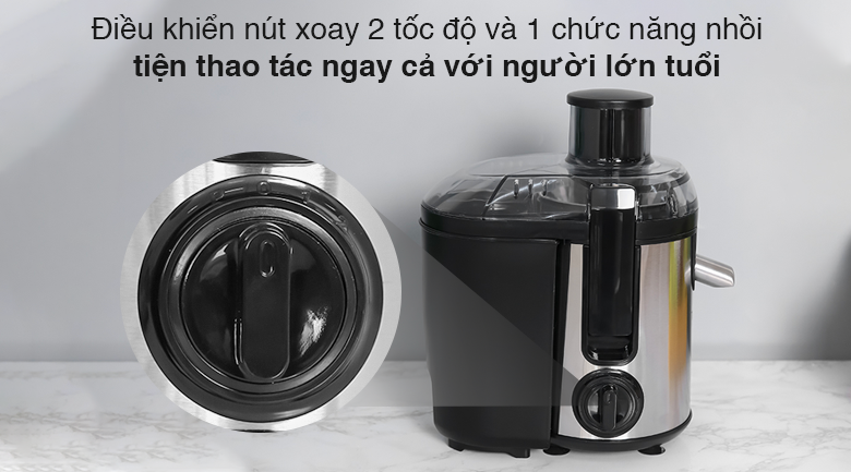 Máy ép trái cây Tefal ZE420D38 - Điều khiển