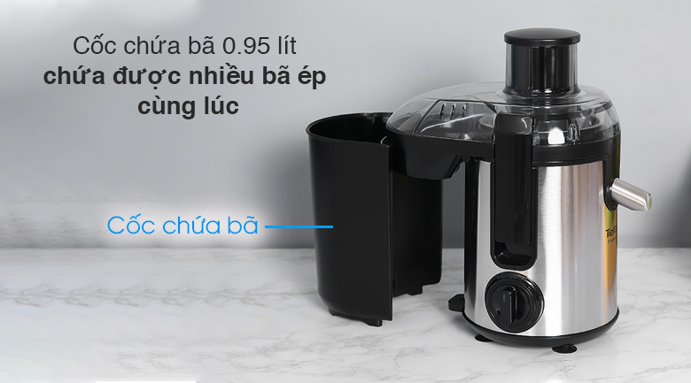 Máy ép trái cây Tefal ZE420D38 - Cốc bã