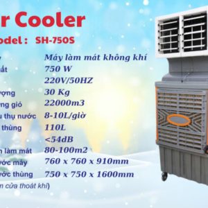 Thông số Máy Làm Mát Air Cooler  SH-750S 1