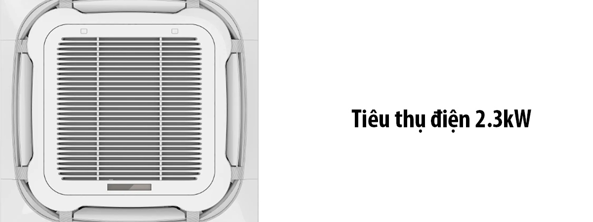 Tiêu thụ điện 2.3kW