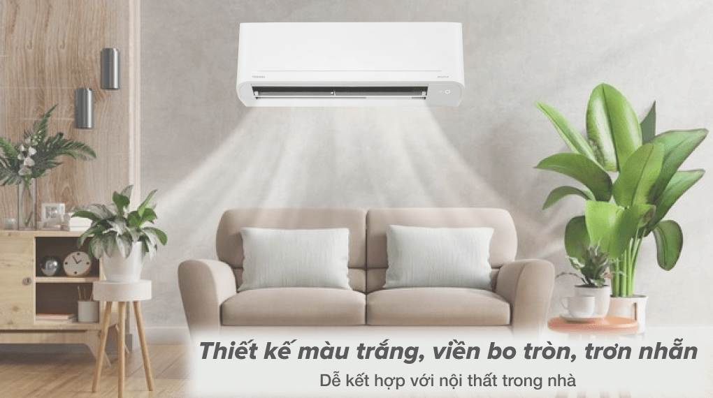 Máy lạnh Toshiba 1.5 HP Inverter RAS-H13C4KCVG-V - Tổng quan thiết kế