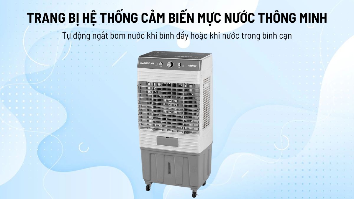 Trang bị hệ thống cảm biến mực nước thông minh