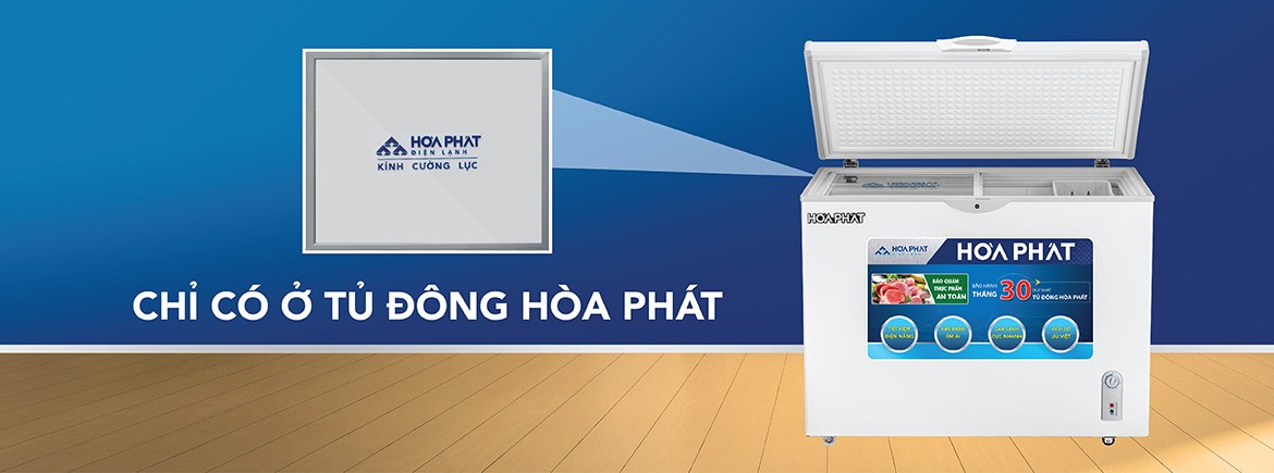 Tủ đông Hòa Phát 2 ngăn 2 cánh HCF 506S2N2