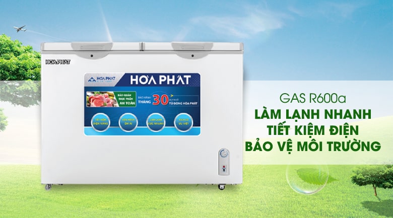 Tủ đông Hòa Phát 2 ngăn 2 cánh HCF 506S2N2
