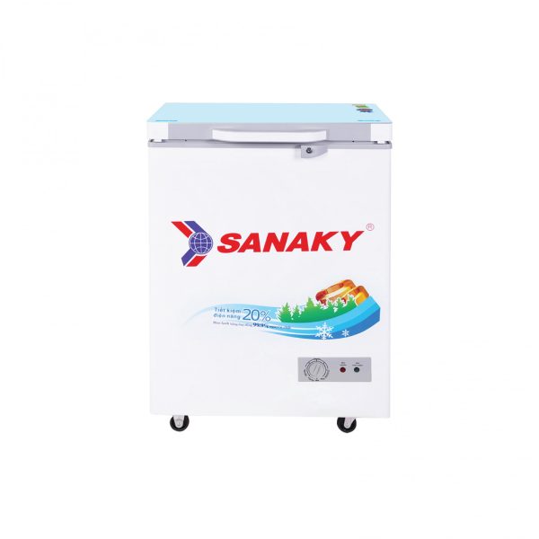 Tủ Đông Sanaky VH-1599HYKD 100 Lít  Xanh Ngọc / Đồng 1