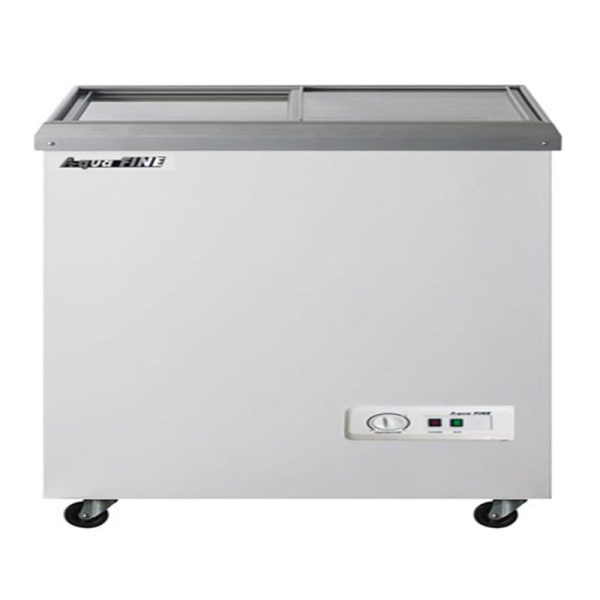 TỦ ĐÔNG TRƯNG BÀY KEM JINWOO AQUAFINE 250 LÍT JW-245F ĐỒNG (R134A) 0